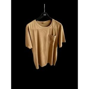 Vintage Carhartt Garment Dyed Sz Large WIP Pocket Front Work T-Shirt